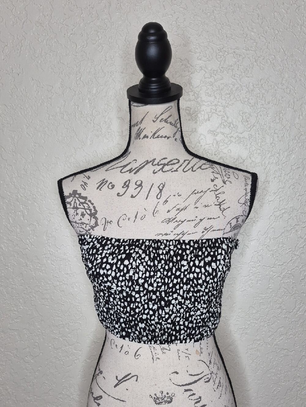 Shein Tie Back Tube‎ Top Size M